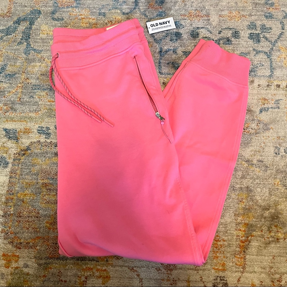 Old Navy hot pink joggers